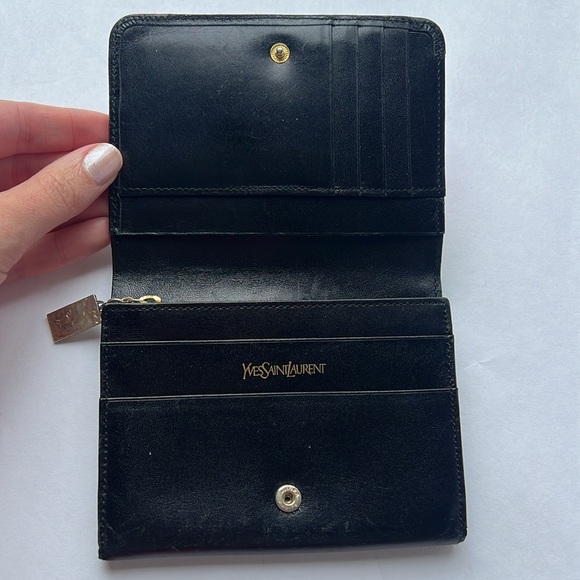 Yves Saint Laurent ULTRA RARE 1960s Homage to Piet Mondrian Leather Wallet - Picture 12 of 17